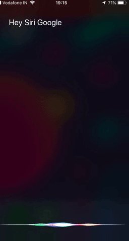 Siri Google