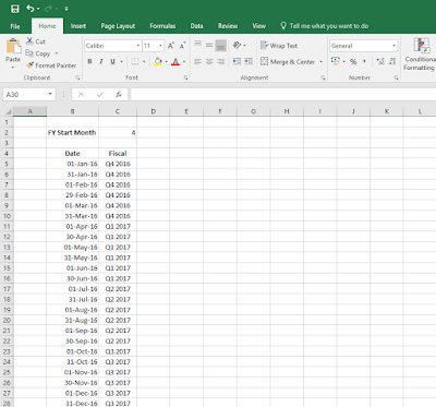 Tutorial #12: Converting calendar (CY) dates to fiscal year (FY) and quarter
