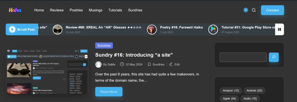 Sundry #16: What’s in a name?